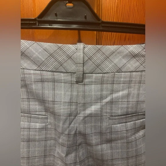 Nordstrom British Plaid High Waist Wide Leg Pants - NWOT - Picture 11 of 14